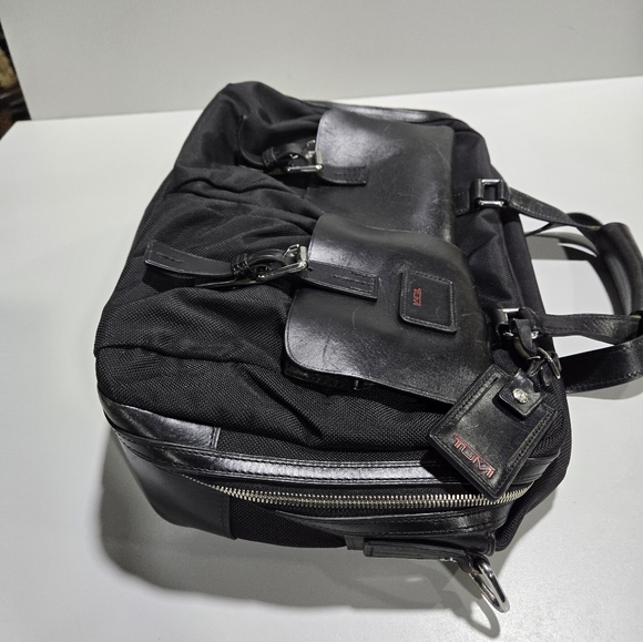 TUMI 24515D [TOWN HOUSE] William Document Briefcase / Shoulder Bag Laptop BLACK - Picture 8 of 16